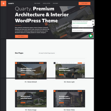 Premium Architecture & Interior WordPress Responsive Website