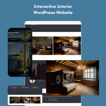 Interactive Interior WordPress Responsive Website