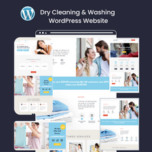 Dry Cleaning & Washing  WordPress Responsive Website