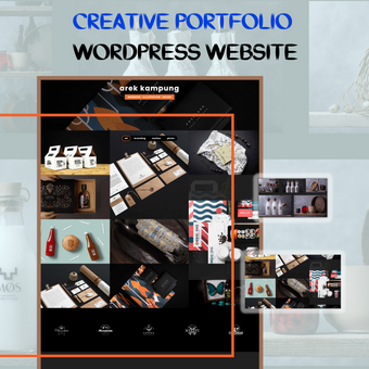 CREATIVE PORTFOLIO WordPress Website
