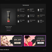 Makeup Product Shopify Shopping Website
