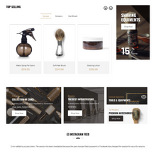 Barber - Shop Website