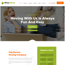 Relocation and Storage Services WordPress Responsive Website
