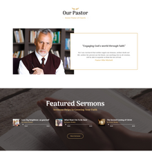 Modern Church & Religion WordPress Responsive Website