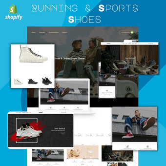 Running & Sports Shoes Shopify Shopping Website