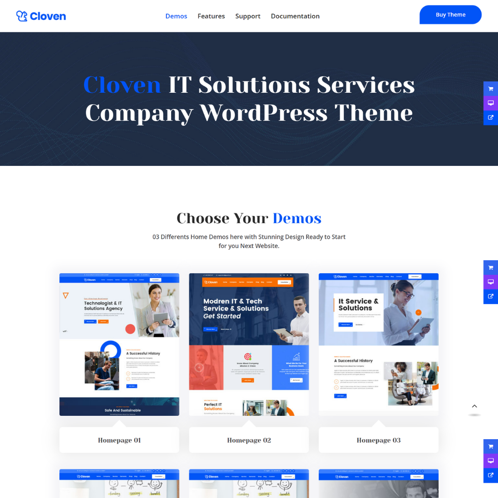 IT Solution Company WordPress Responsive Website