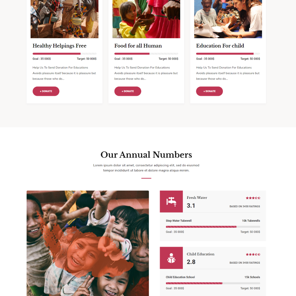 Human Rights Help WordPress Responsive Website