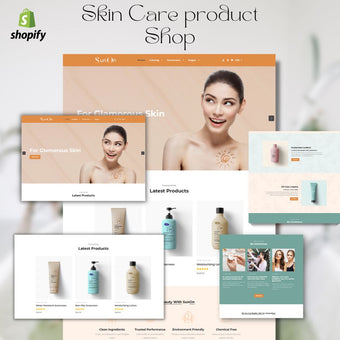 Skin Care product Shop Shopify Shopping Website