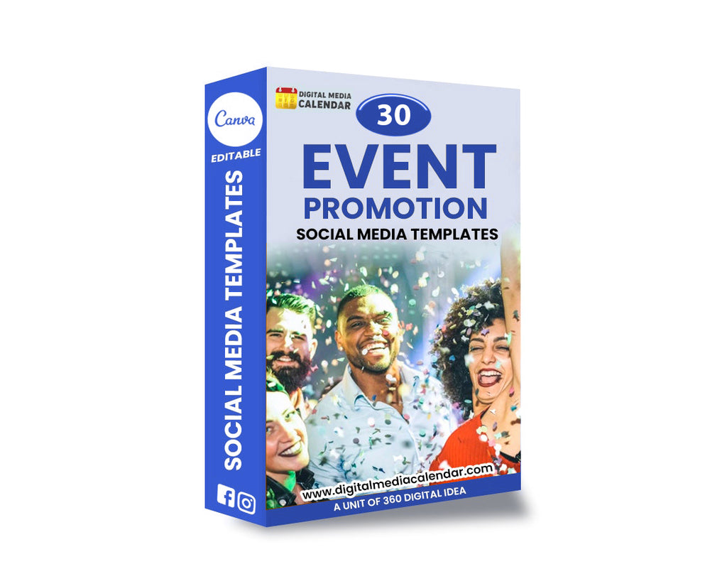 30 Ultimate Event Promotion Social Media Posts Canva Templates