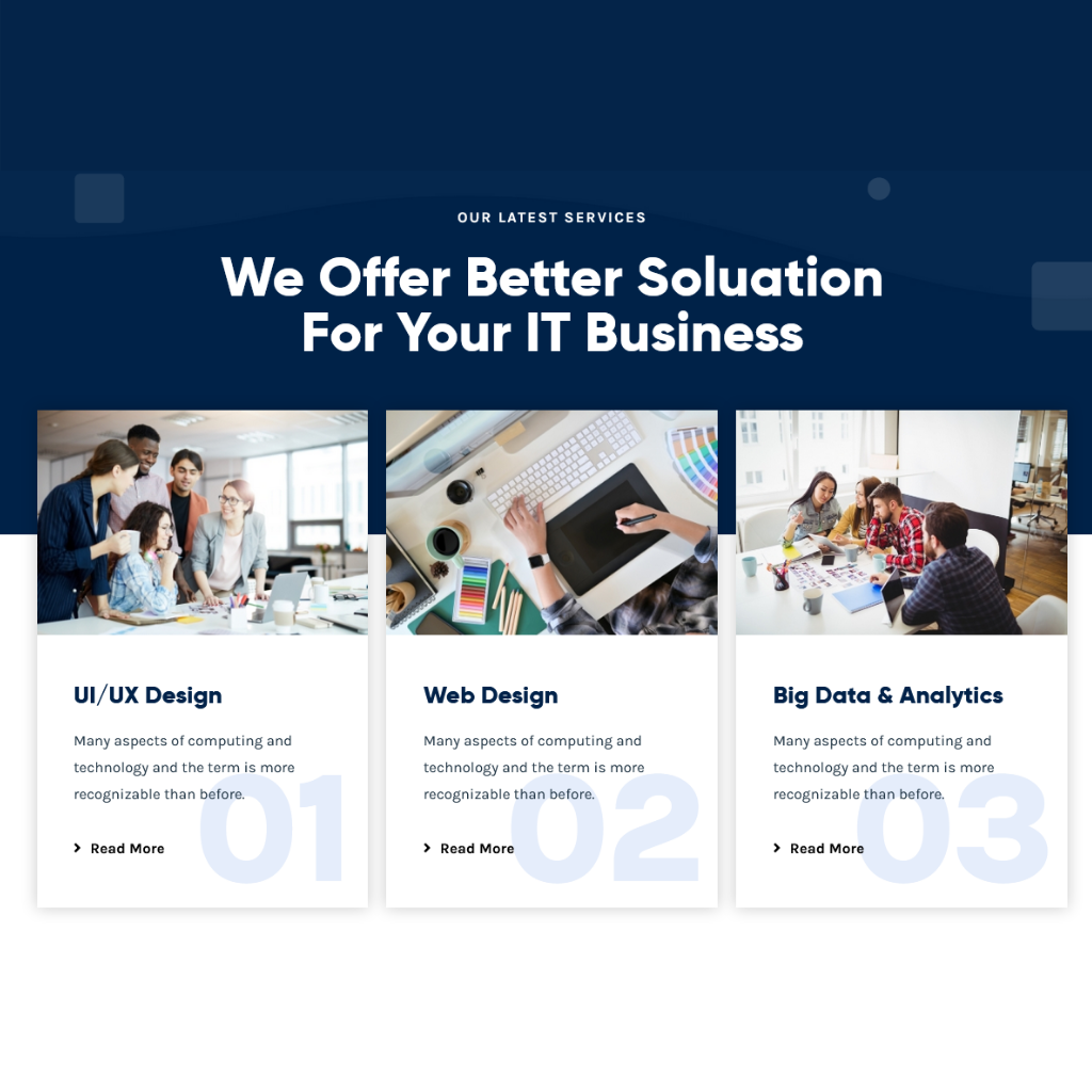 IT Company WordPress Responsive Website