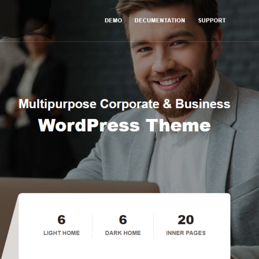 Multipurpose Corporate & Business WordPress Responsive Website