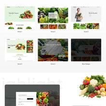 Vegetables And Organic Food E-Commerce Shopify Shopping Website