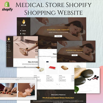 Medical Store Shopify Shopping Website