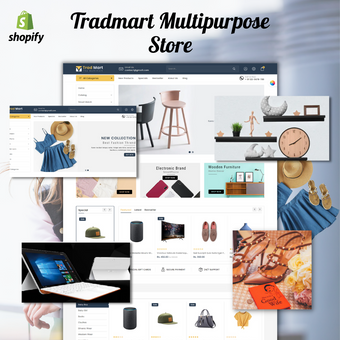 Tradmart Multipurpose Store Shopify Shopping Website