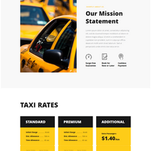 Trusted Cab Company WordPress Responsive Website