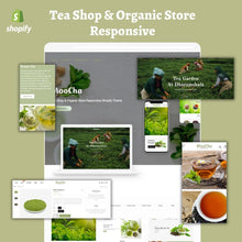 Tea Shop & Organic Store Responsive Shopify Shopping Website