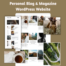 Personal Blog & Magazine WordPress Responsive Website