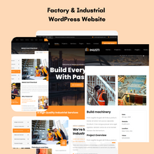 Factory & Industrial WordPress Responsive Website