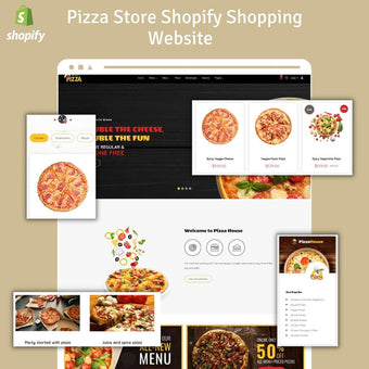 Pizza Store Shopify Shopping Website