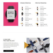 Watch Store Shopify  Shopping Website
