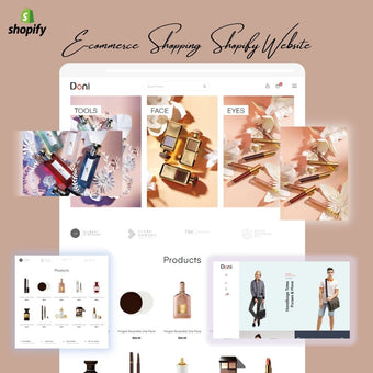 Beauty Plus Shop Ecommerce Shopify  Shopping Website