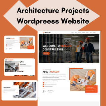 Architecture Projects WordPress Responsive Website
