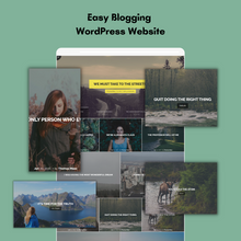 Easy Blogging WordPress Responsive Website