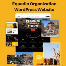 Equadio Organization WordPress Responsive Website