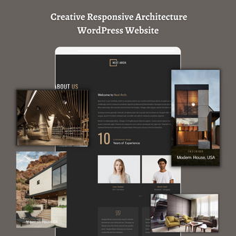 Creative Responsive Architecture WordPress Website