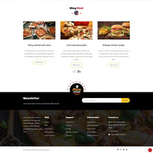 Pizza Store Shopify Shopping Website