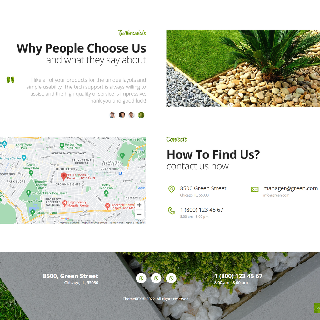 Gardening & Landscaping Services WordPress Responsive Website