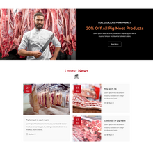 Herbal Pig Meat Shopify Shopping Website