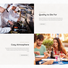 Stylish Seafood Restaurant WordPress Responsive Website