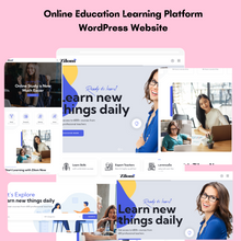 Online Education Learning Platform WordPress Responsive Website