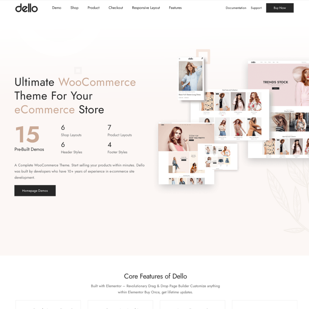 Ultimat Commerce Store WordPress Responsive Website