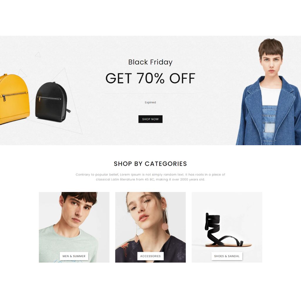 Premier Mart Shopify Shopping Website