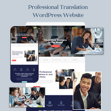 Professional Translation Services WordPress Responsive Website