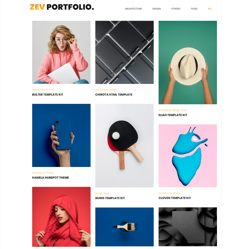 Creative Portfolio Agency WordPress Responsive Website