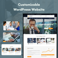 Customizable WordPress Responsive Website