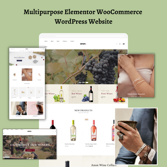 Multipurpose Elementor WooCommerce WordPress Responsive Website