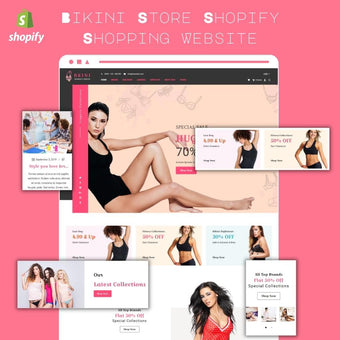 Bikini Store Shopify Shopping Website