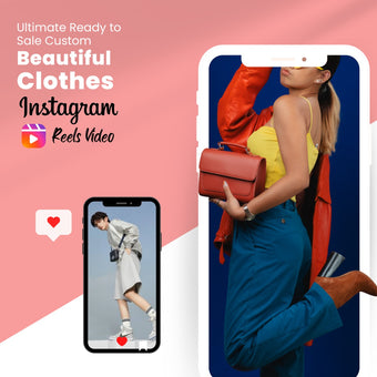 Ultimate Ready to Sale Custom Beautiful clothes Instagram Reels Video