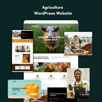 Agriculture WordPress Responsive Website