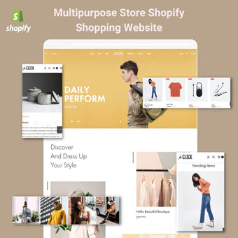 Multipurpose Store Shopify Shopping Website