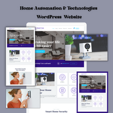 Home Automation & Technologies WordPress Responsive Website