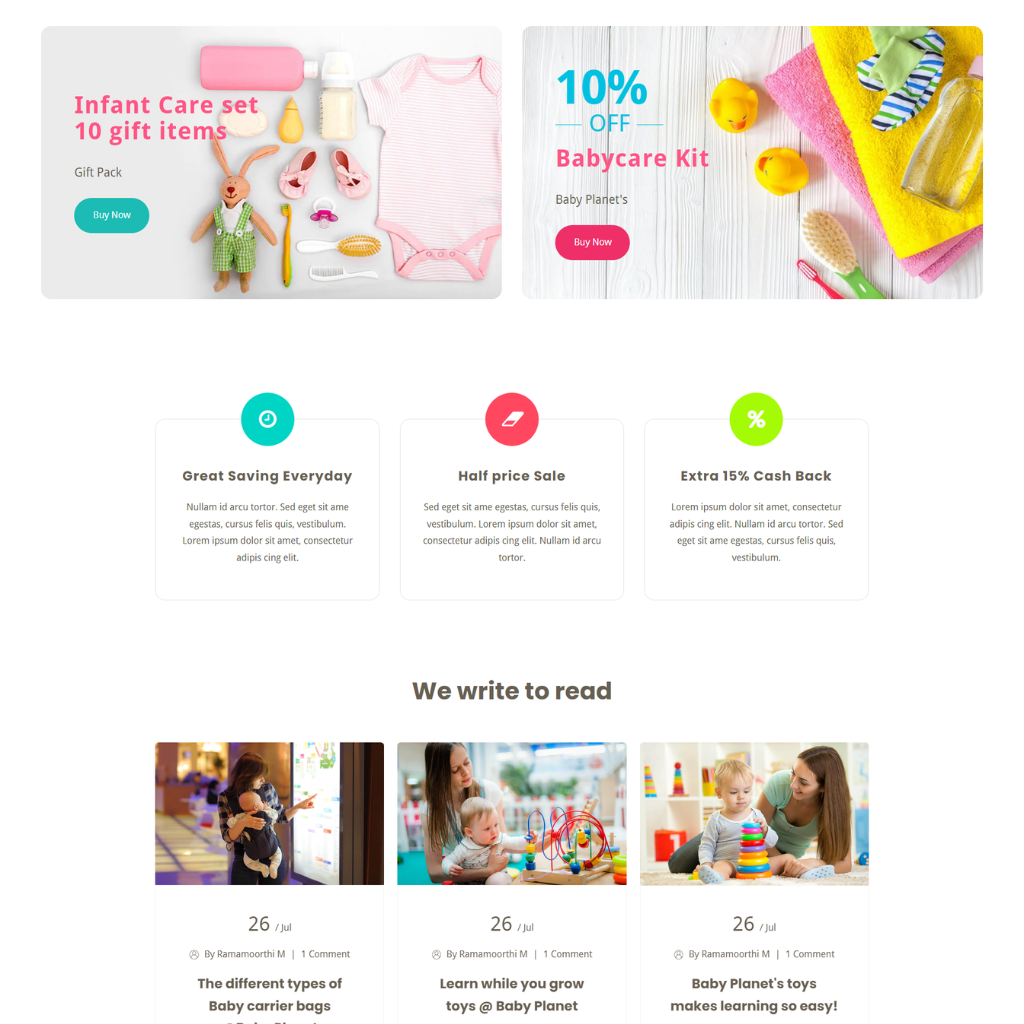 Kids Toys & Responsive Store Shopify Shopping Website