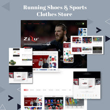 Running Shoes & Sports Clothes Store Shopify Website