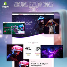 Virtual Reality Game Shop Shopify Shopping Website