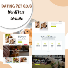 Dating Pet Club WordPress Responsive Website