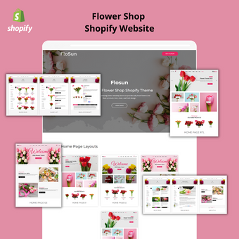 Flower Shop Shopify Shopping Website